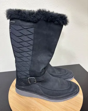 Merrell Tremblant Ezra‎ Tall Women 8.5 Black Waterproof Insulated Boots J95134 thumbnail 1