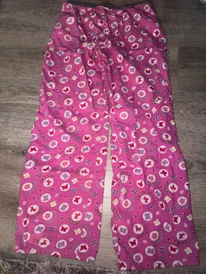 Vintage Y2K Sweet Hottie Pink Pajama Pants small thumbnail 1