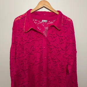 Free People All Day Lace House Shirt thumbnail 2
