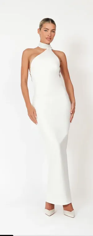 Khanums Kara dress White thumbnail 1