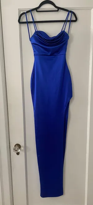 Windsor Royal Blue Maxi Dress thumbnail 3