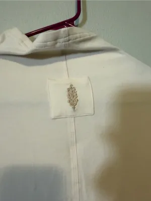 Free People movement cream mock neck, long sleeve shirt XS $108 thumbnail 3