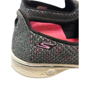 Skechers Women's Go Walk 4 Slip-On Walking Shoes‎ Size 9 Multicolor - Black thumbnail 11