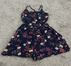 American Eagle Outfitters Floral Cut-out romper thumbnail 1