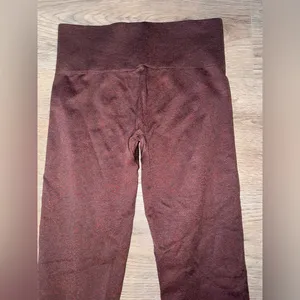 Gymshark Vital Seamless 2.0 Leggings in Gs Rich Maroon MARL thumbnail 6