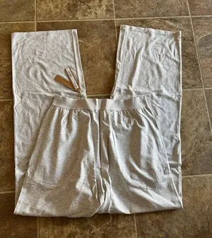 Boyfriend Loose Pant Size Medium Light Heather Grey thumbnail 7