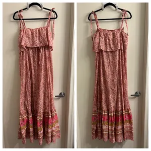 Free People Tangier Babydoll Maxi Dress Large thumbnail 3