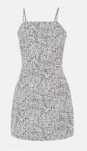NEW MISSGUIDED Dalmatian open back dress thumbnail 1
