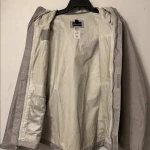 Patagonia Light Gray Hooded Jacket thumbnail 9