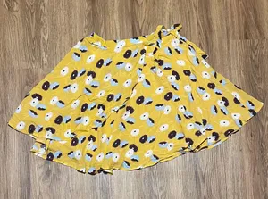 Kimchi Blue Floral Wrap Skirt thumbnail 1