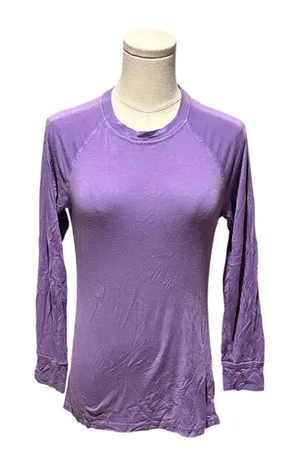 Mandala Women's Long Sleeve Top - Purple - S thumbnail 1