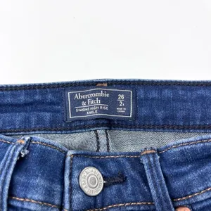 Abercrombie & Fitch Simone High Rise Ankle Jeans with Sporty Stripes Size‎ 26 thumbnail 6