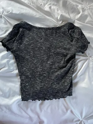 Crave fame Knit button up top thumbnail 2