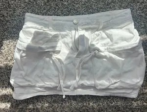 Revolve White mini skirt thumbnail 2