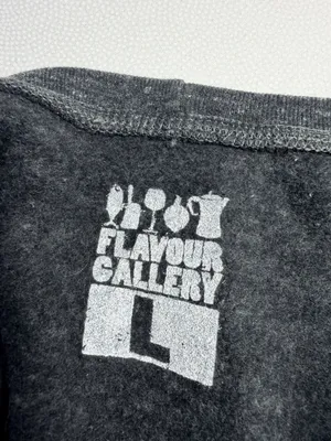 Flavour Gallery Pebble Beach Food & Wine Womens L Gray Graphic Sweatshirt thumbnail 5
