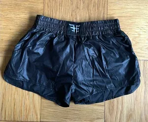Heroine Sport Black Lustrous Training Shorts (Boxing/Workout/Gym), Size XS, EUC thumbnail 1
