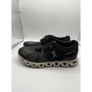 On Cloud‎ Womens Running Shoes Black White Mesh Low Top Sneakers 79.98846 Size 6 thumbnail 2