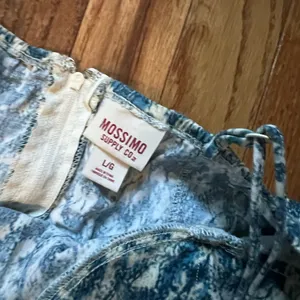 Mossimo Supply Co. Blue and White Mini Dress thumbnail 3