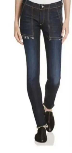 New! $225 Rag & Bone Jean Denny High Rise Skinny Ankle Jeans‎ Warsaw Sz 26 thumbnail 1