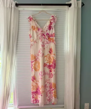 Wedding guest dress Pink Size 16 thumbnail 2
