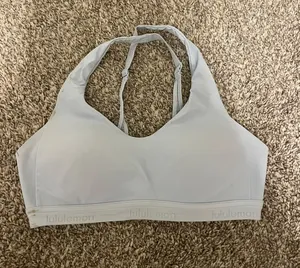 Lululemon Light Blue  Bra thumbnail 1