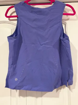 lululemon athletica swiftly ventilated‎ Women’s Purple Swift Muscle Tank 8 thumbnail 5
