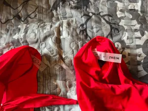 Shein Bikini Set Red thumbnail 3