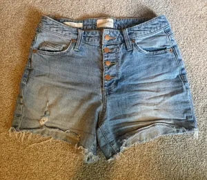 Universal Thread Vintage Midi Front Button Shorts thumbnail 1