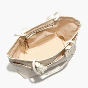 Madewell Canvas Transport Corded Handle Tote Bag thumbnail 2
