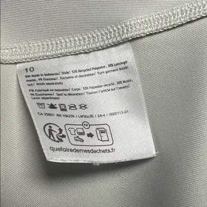 Lululemon Softstreme Oversized Cropped Crew in White Size 10 thumbnail 4