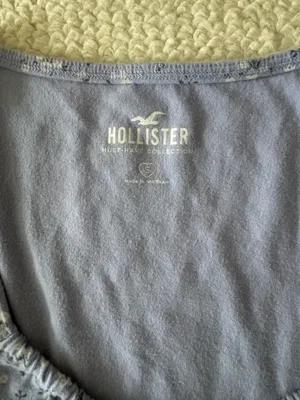 Hollister Purple Floral Top thumbnail 2