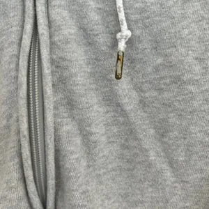 OFFLINE by Aerie Zip Up Hoodie Womens‎ Small Gray Cropped Intentional Sweatshirt thumbnail 4