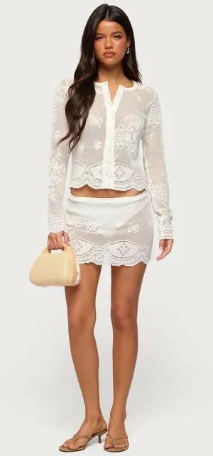 Edikted Crochet Top thumbnail 1