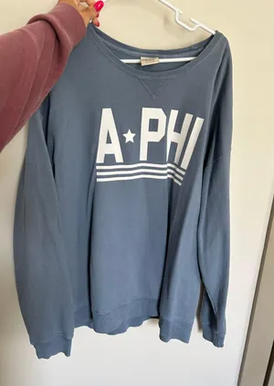Alpha Phi Sweatshirt Size XL thumbnail 2