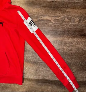 Victoria’s Secret PINK Jacket Women’s Size Large Red/Black/White thumbnail 4