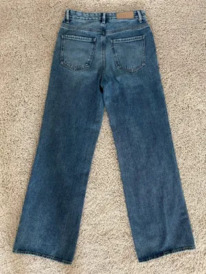 Pacsun Madison High Waisted Girlfriend Jeans Medium Indigo thumbnail 4