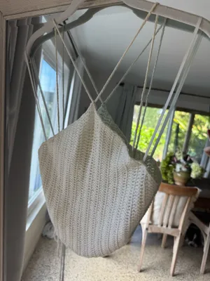 Shop Priceless White Crochet Triangle Crop Top thumbnail 5