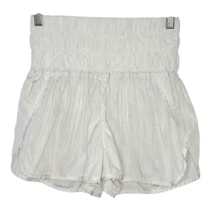 Free People Movement The Way Home Shorts Womens Small High Rise Smocked Athletic thumbnail 2