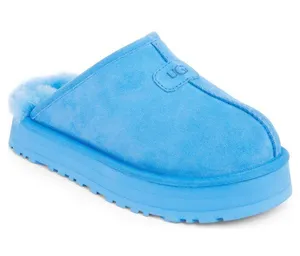 UGG Discoquette Genuine Shearling Slide Slipper in Blue US 9 thumbnail 1