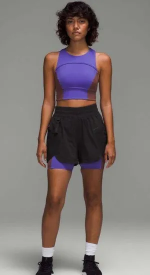 Lululemon Drop-In Pocket High-Rise Hiking Short 4" Black size 6 thumbnail 7