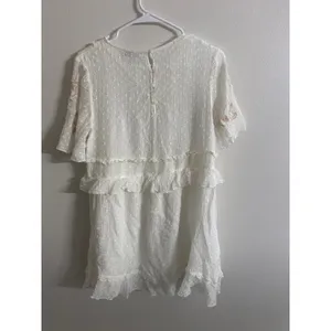 Anthropologie Ranna Gill Basilia Embroidered Tunic Dress Women Size Large thumbnail 4