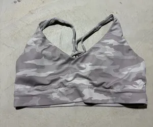 Athleta Camouflage Strappy sports bra thumbnail 1