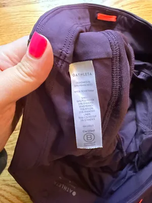 Athleta run with it purple shorts size large thumbnail 5