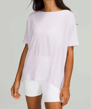 Lululemon Back In Action Short Sleeve Shirt thumbnail 1