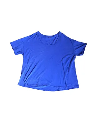 Aerie Royal Blue Short Sleeve Top thumbnail 2