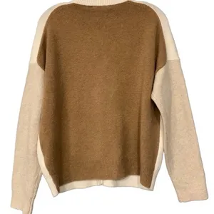 Madewell Short Kent Ex-Boyfriend Cardigan Sweater in Colorblock Large‎ casual thumbnail 4