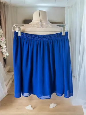 IN San Francisco Sem Formal Royal Blue Mini Skirt thumbnail 6