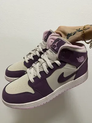 Air 1 Retro Mid GS ‘Pro Purple’ thumbnail 6