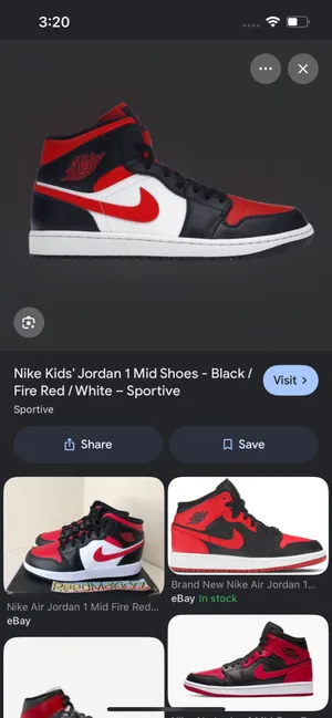 Kids nike jordan’s thumbnail 2