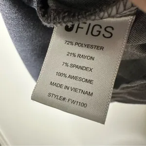 Figs Tops Casma Figs Three Pocket Scrub‎ Shirt Medium thumbnail 8